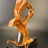 Резная фигурка  из камня СИМБИРЦИТ. 30 см