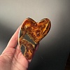 Массажер гуаша из симбирцита 12х7 см