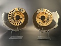 Аммонит Speetoniceras versicolor ПАРА 33х31 см